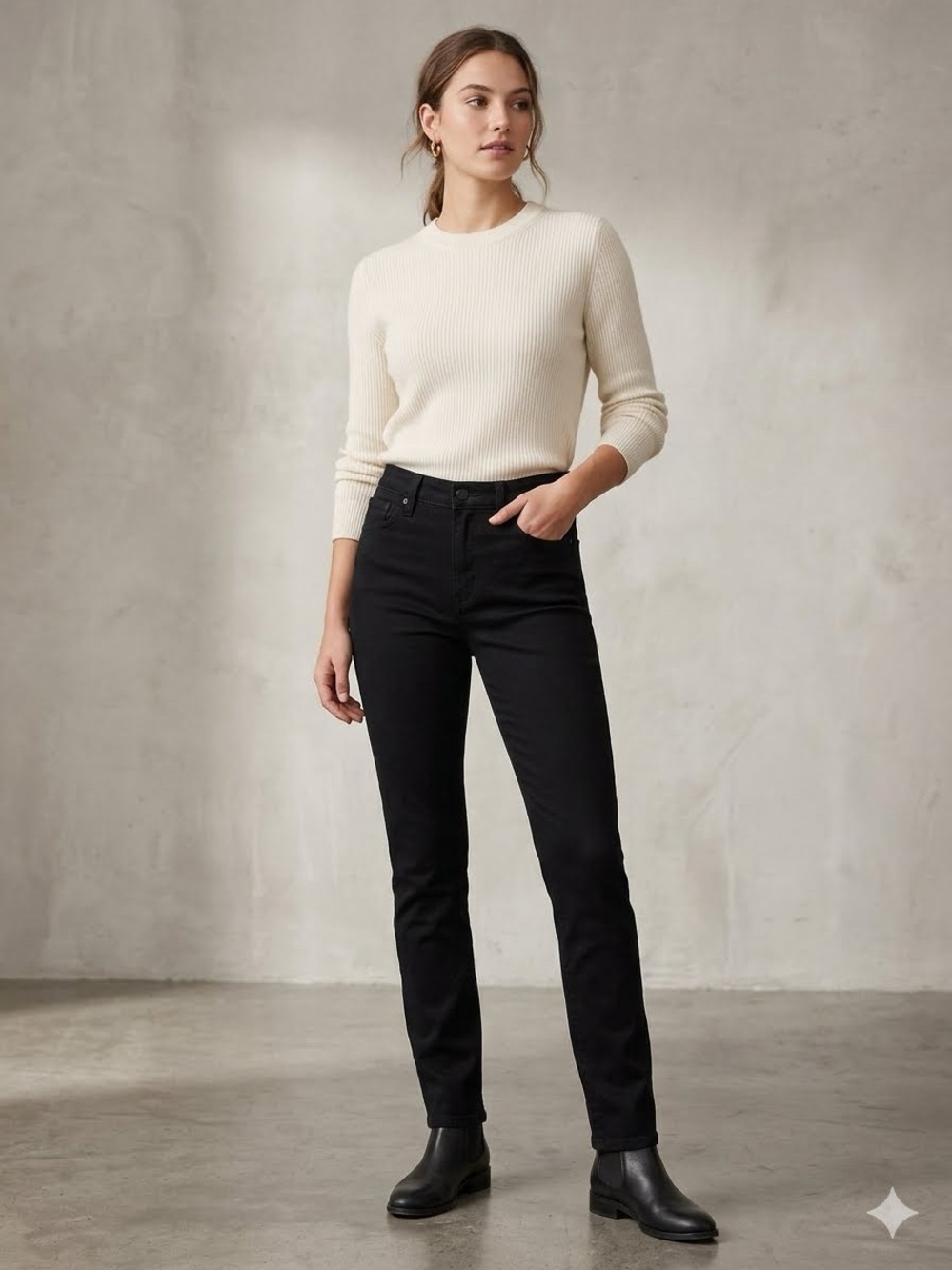 Universal Thread Mid Rise Curvy Skinny Jeans in Black Size 2 | NWT